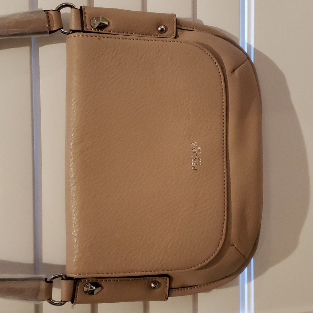 Perlina blush pink/oyster handbag